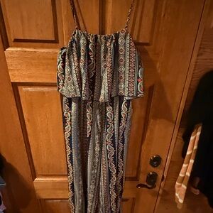 Bohemian Patterned Jumpsuit